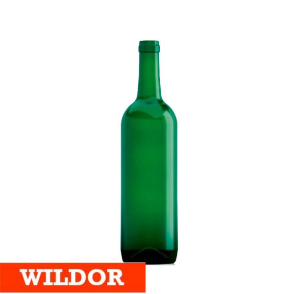 botella de vidrio para vinos