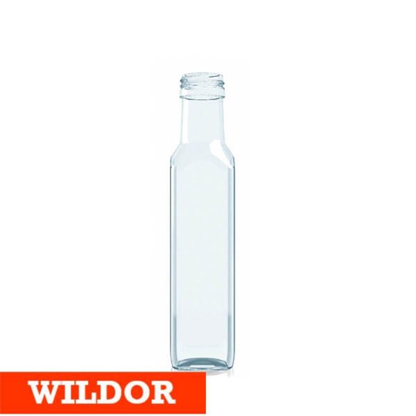 botella de vidrio para aceites y vinagres