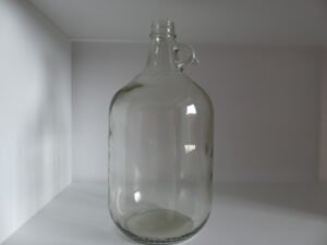 L-390 Botella de Vidrio 4000ml Tapa 38mm (Bandeja x 6 unds.)